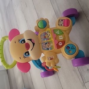 Fisher-Price Laugh & Learn Baby Walker y juguete de aprendizaje musical con cont